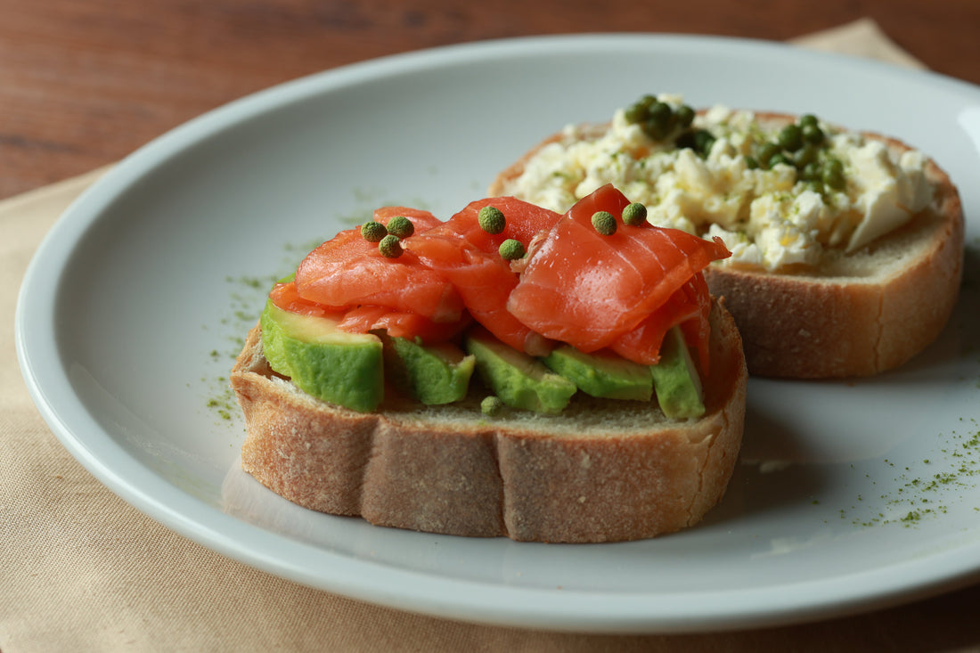 toast avocat saumon